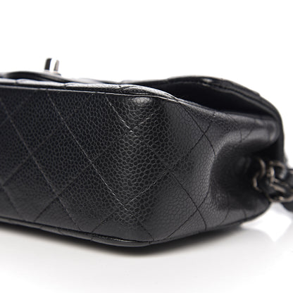 Chanel Caviar Quilted Mini Rectangular Flap Black 8 of 10