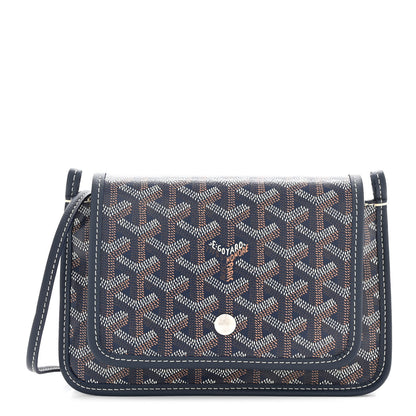 Goyard Goyardine Plumet Wallet Clutch Navy 1 of 10