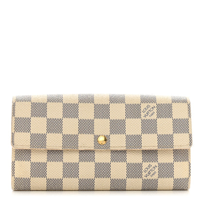 Louis Vuitton Damier Azur Sarah Wallet 1 of 13