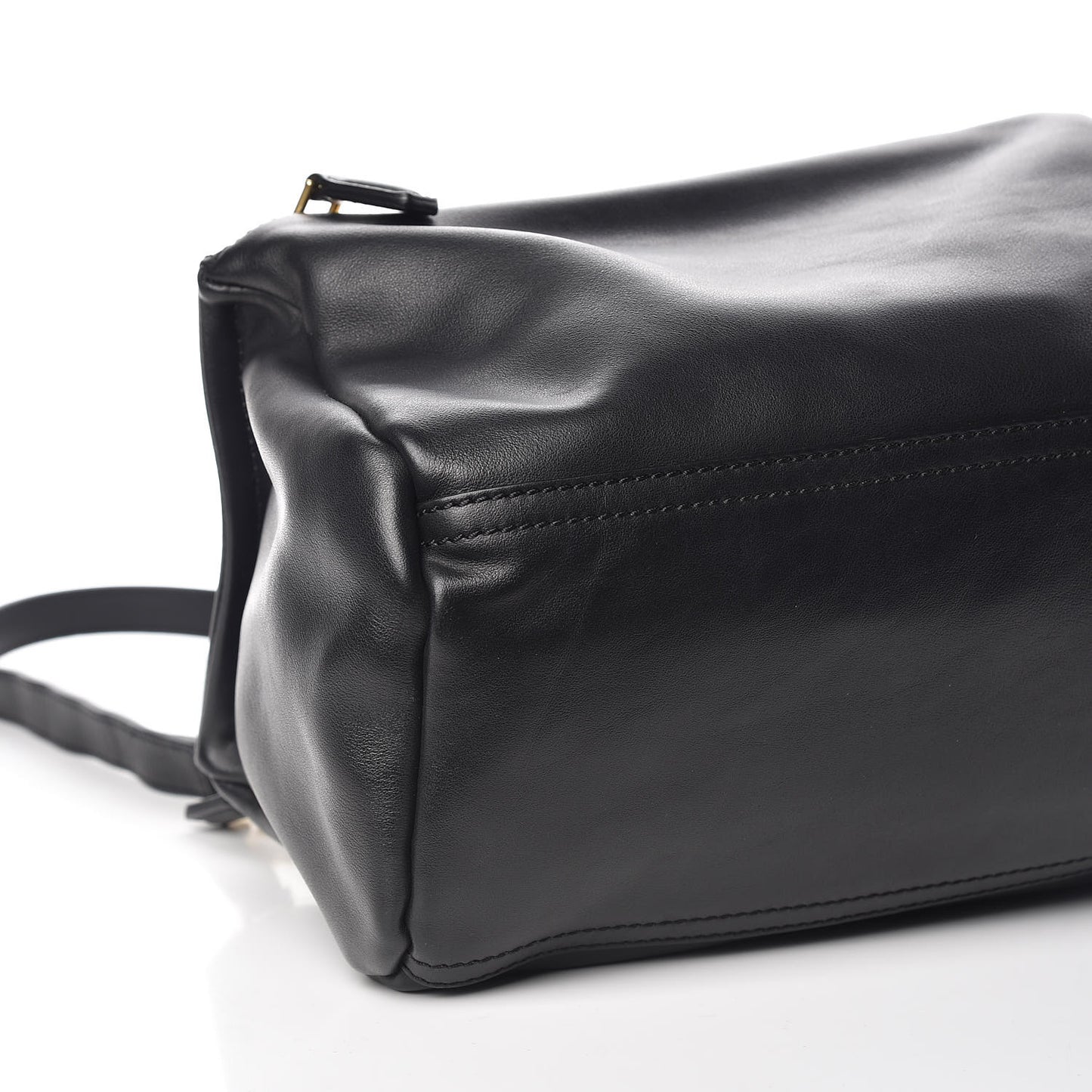 Calfskin Studded Small Pandora Black