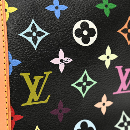 Louis Vuitton Monogram Multicolor Keepall 45 Black 10 of 11