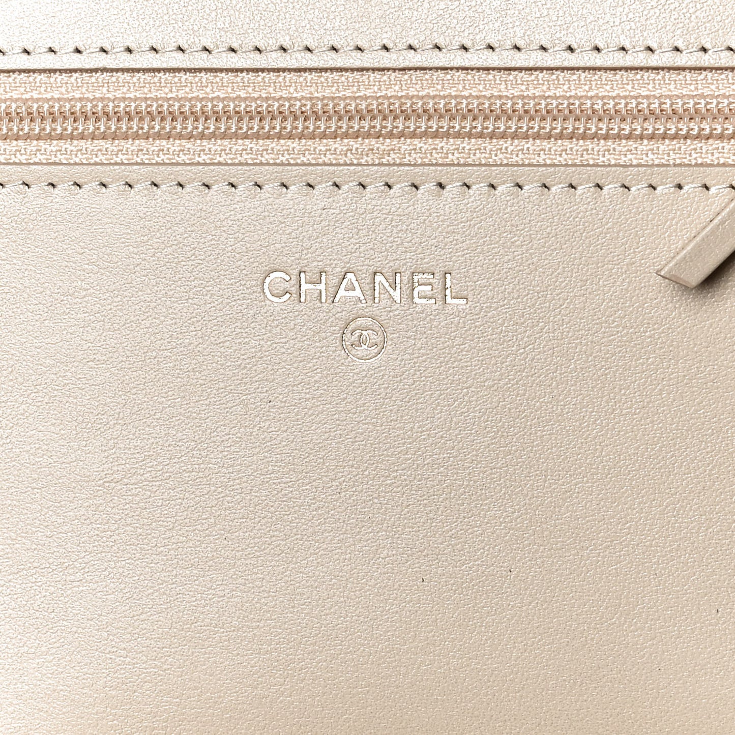 Tweed Shearling Quilted Chanel Wallet On Chain WOC and Coin Purse Beige Black
