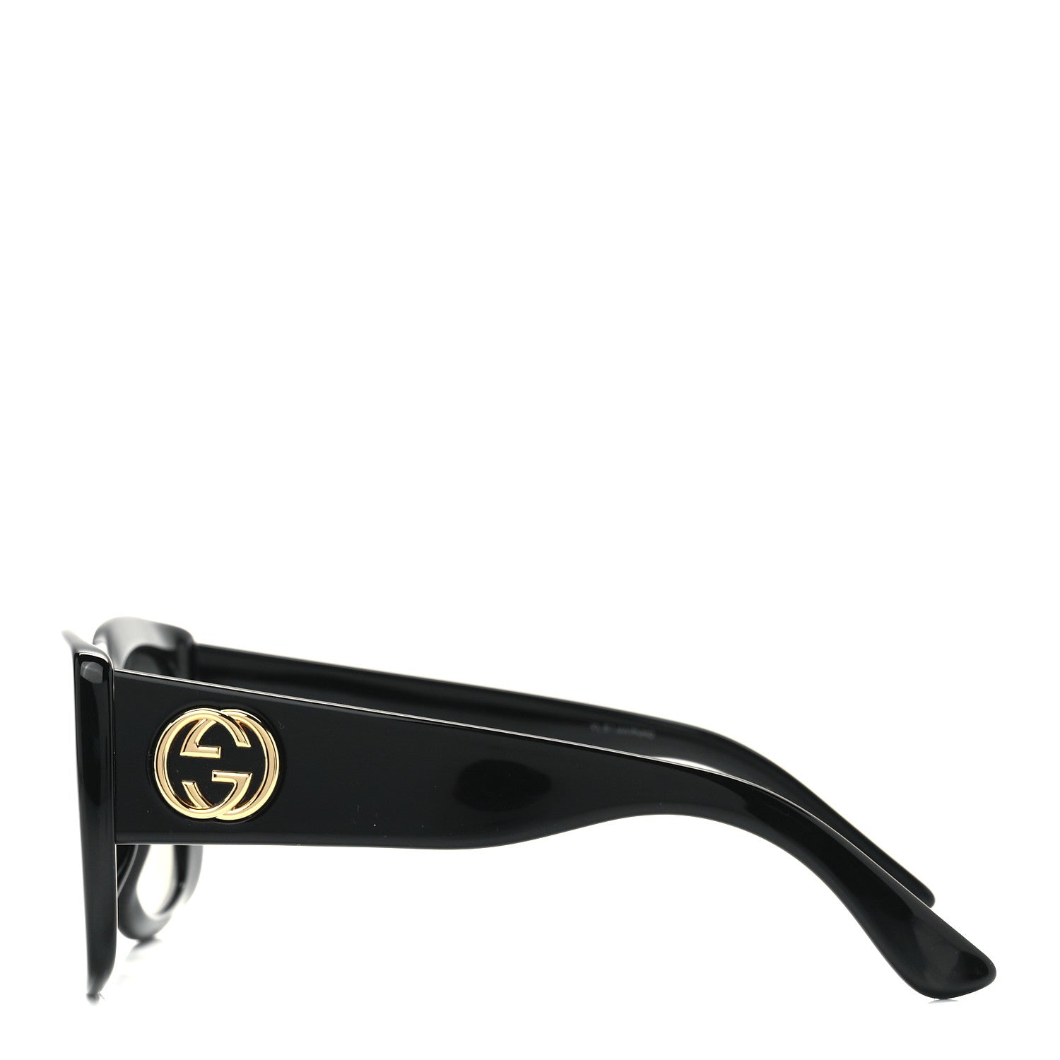 Gucci Acetate Square Frame Sunglasses GG0141S Black 3 of 8
