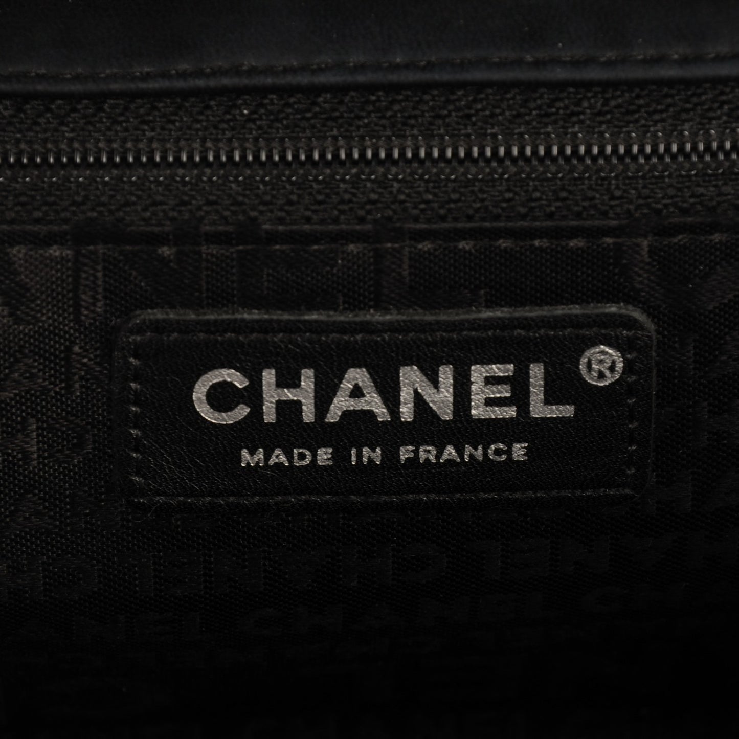 Lambskin Quilted Mini Flap Navy