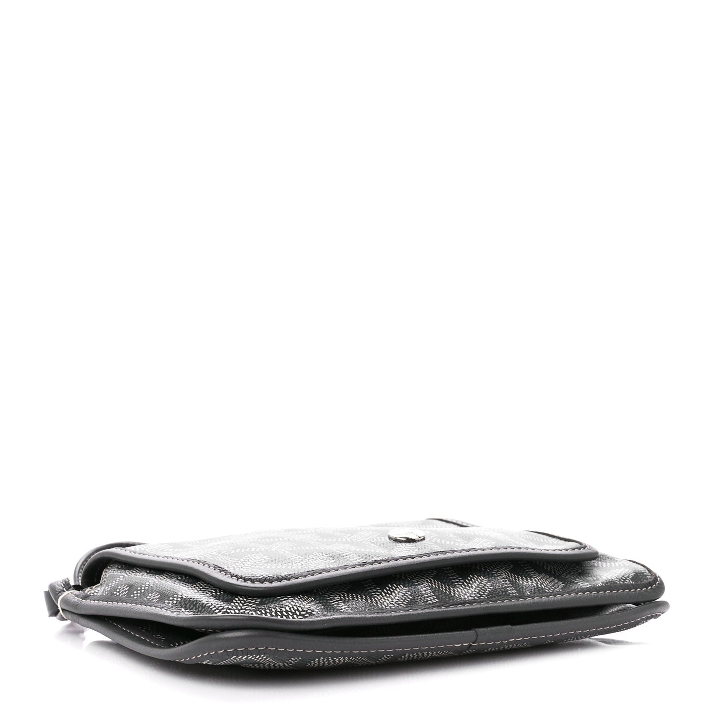 Goyardine Plumet Wallet Clutch Grey