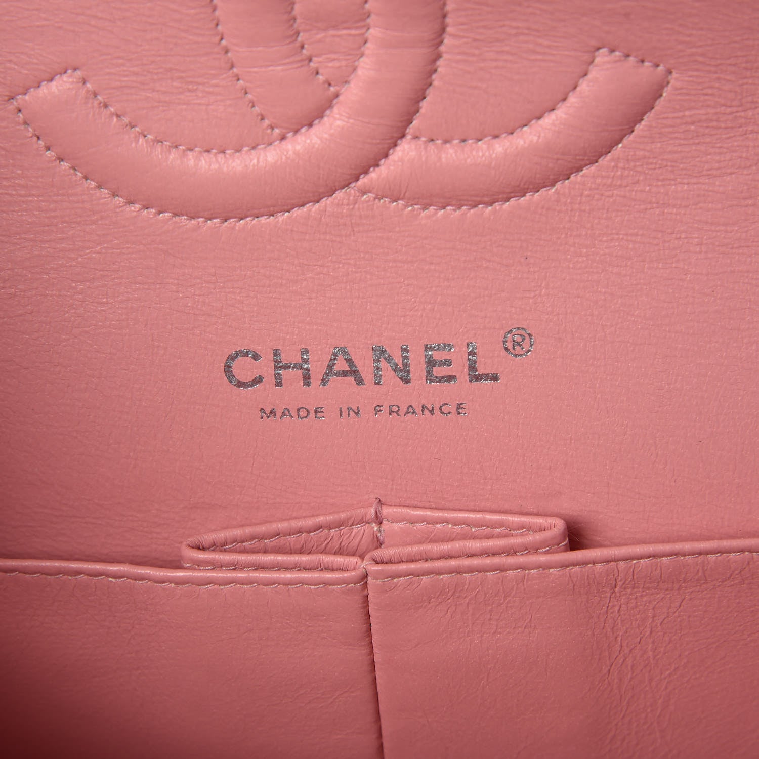 Chanel Caviar Quilted Medium Double Flap Pink 6 of 10