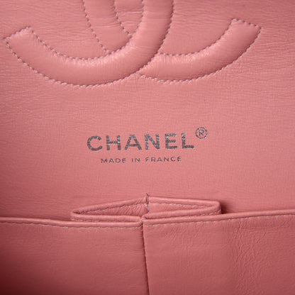 Chanel Caviar Quilted Medium Double Flap Pink 6 of 10