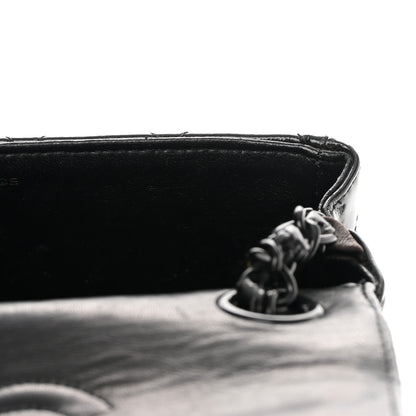 Chanel Patent Calfskin Quilted Mini Square Flap So Black 15 of 18