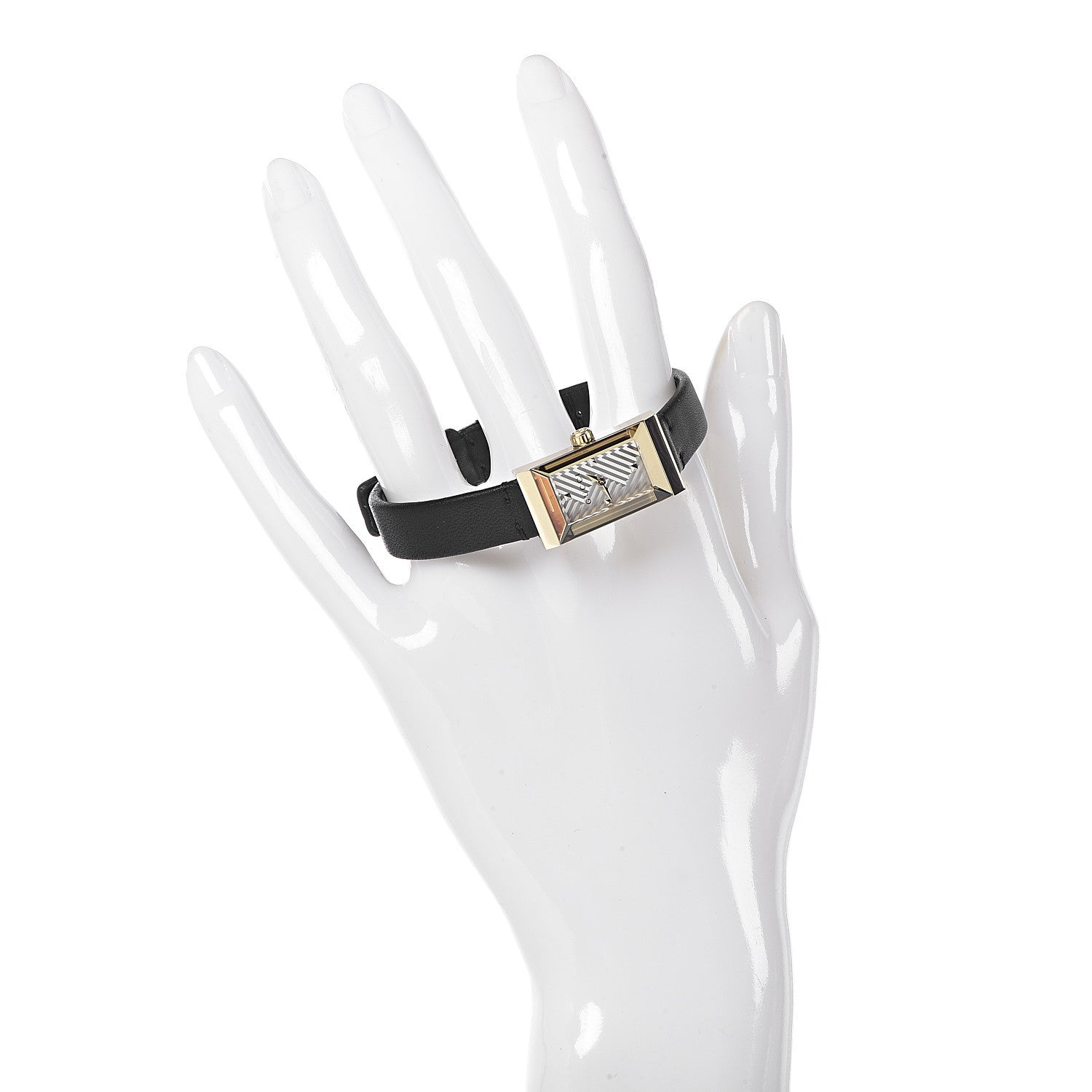 Gucci Stainless Steel Calfskin 14mm G-Frame Quartz Watch 2 of 10