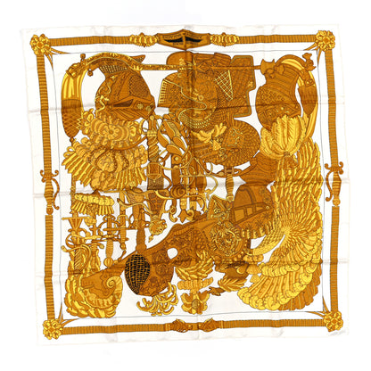 Hermes Silk Armets Panache Scarf 90 1 of 4