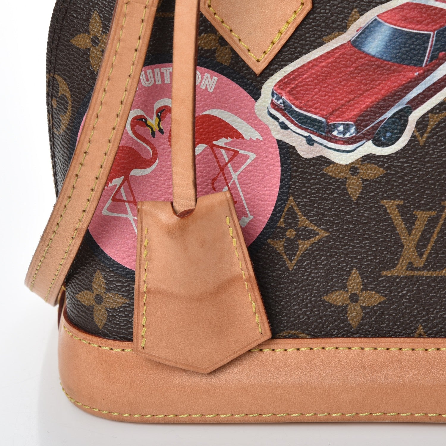 Louis Vuitton Monogram World Tour Alma BB 10 of 19