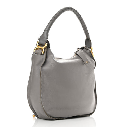 Chloe Calfskin Medium Marcie Hobo Cashmere Grey 3 of 14