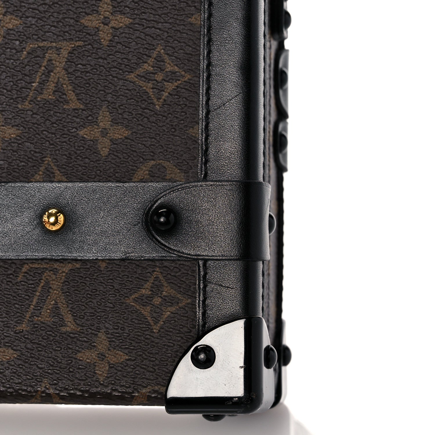 Louis Vuitton Monogram Petite Malle Black 14 of 17