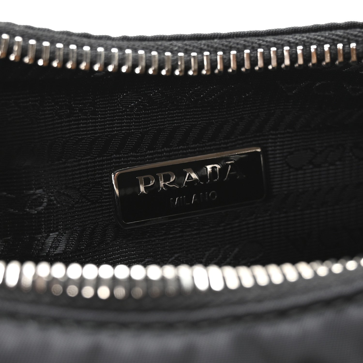 Prada Re-Nylon Saffiano Re-Edition 2005 Shoulder Bag Black 6 of 12