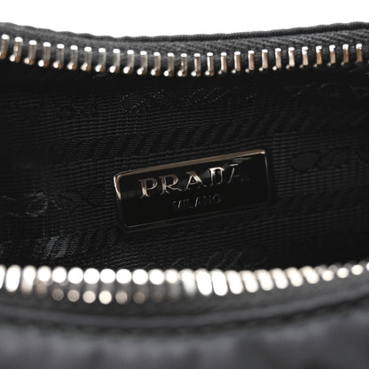 Prada Re-Nylon Saffiano Re-Edition 2005 Shoulder Bag Black 6 of 12