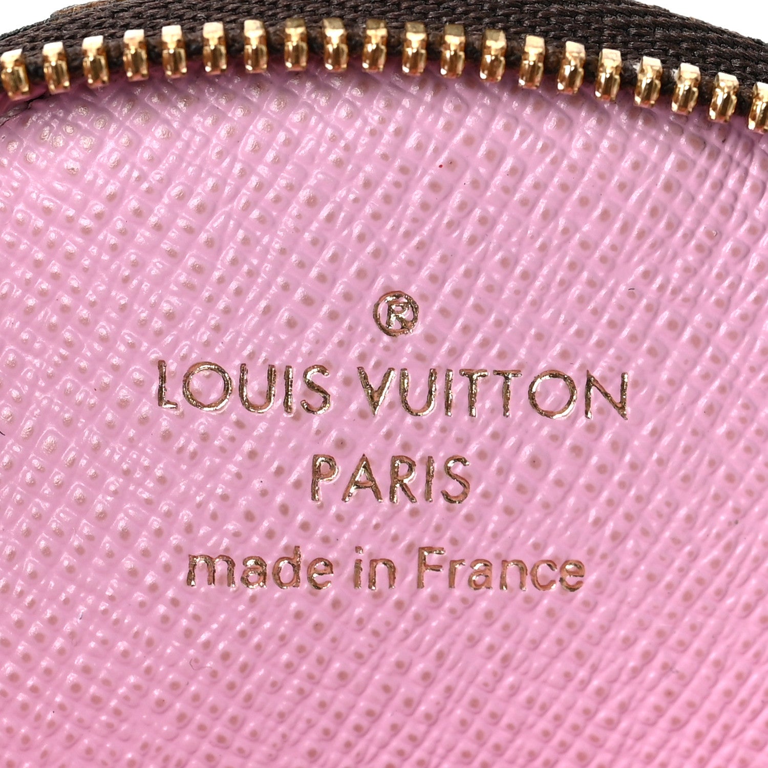 Louis Vuitton Monogram 2021 Christmas Animation Japanese Garden Round Coin Purse Wisteria Pink 6 of 6