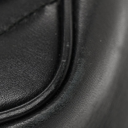 Gucci Calfskin Matelasse Super Mini GG Marmont Shoulder Bag Black 11 of 12