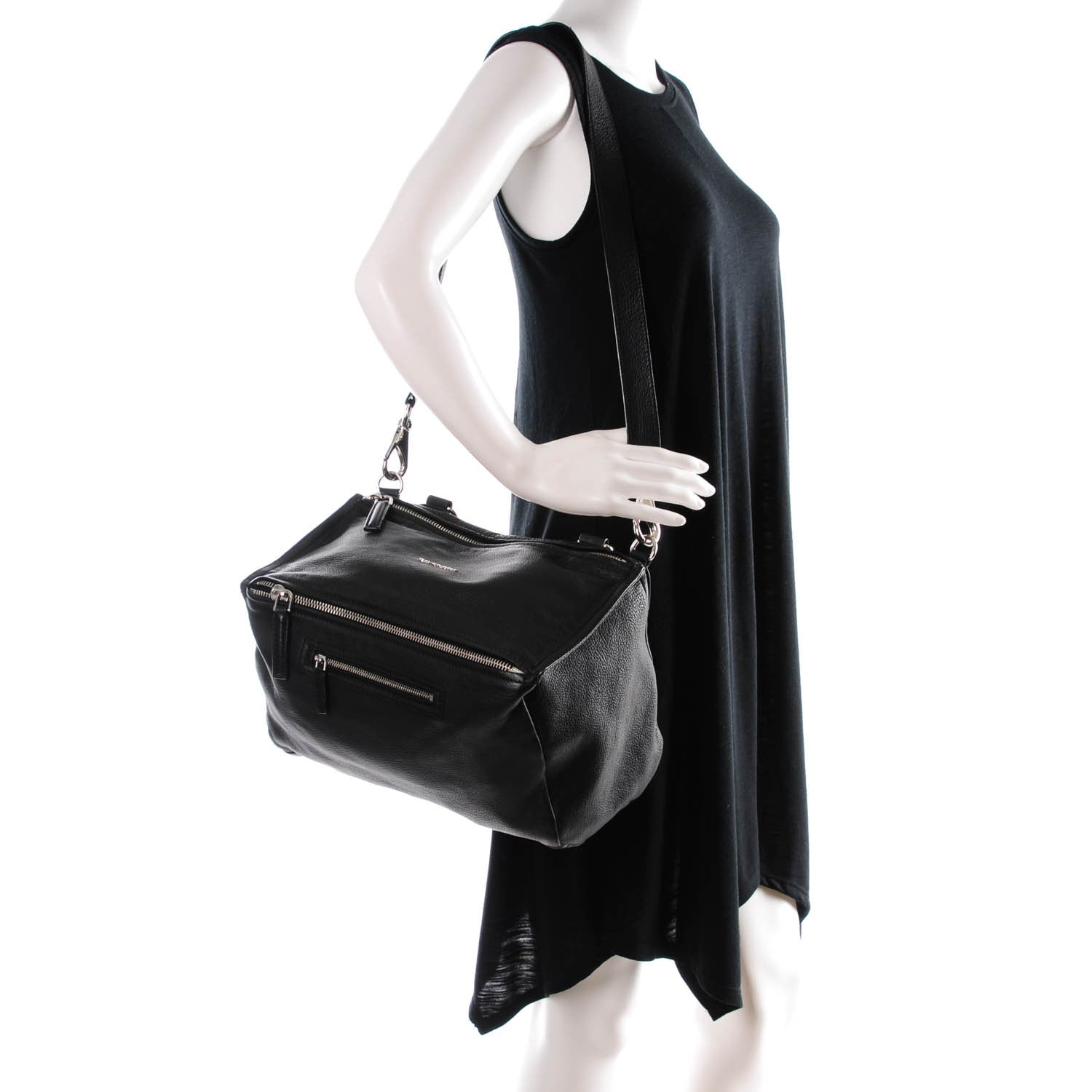Givenchy Sugar Goatskin Medium Pandora Black 2 of 7
