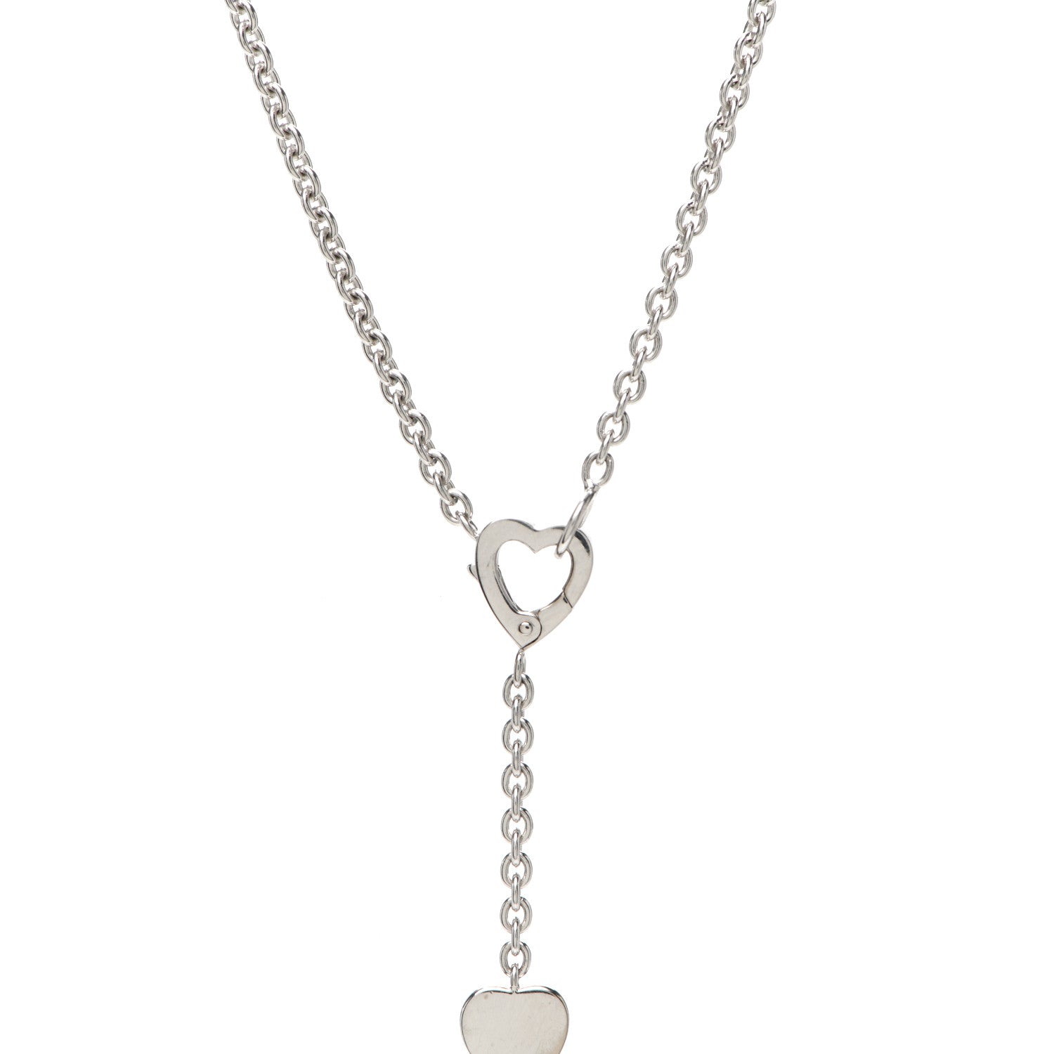 Cartier 18K White Gold Diamond Mon Amour Lariat Necklace 4 of 4