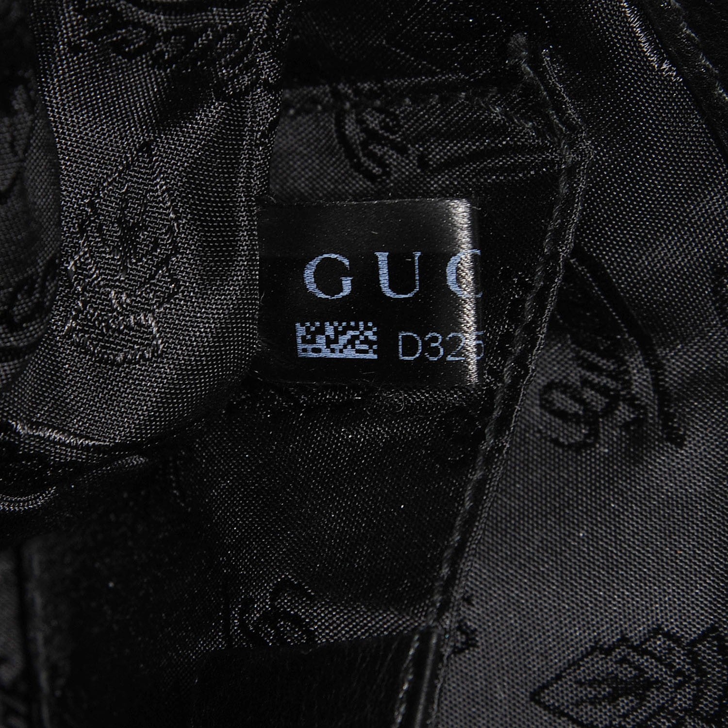 Gucci Calfskin Studded Babouska Clutch Black 8 of 9