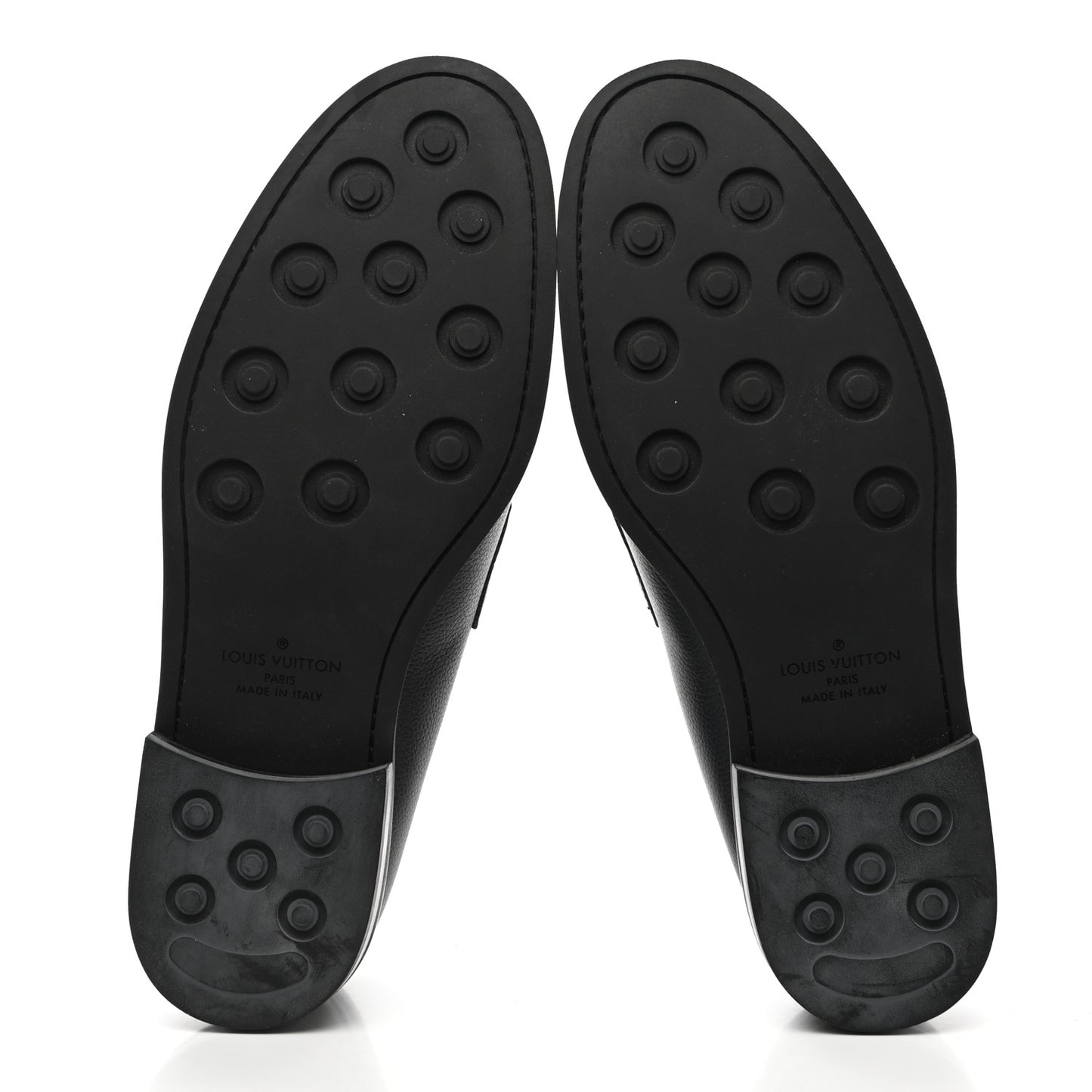 Calfskin Mens Loafers 8 Black