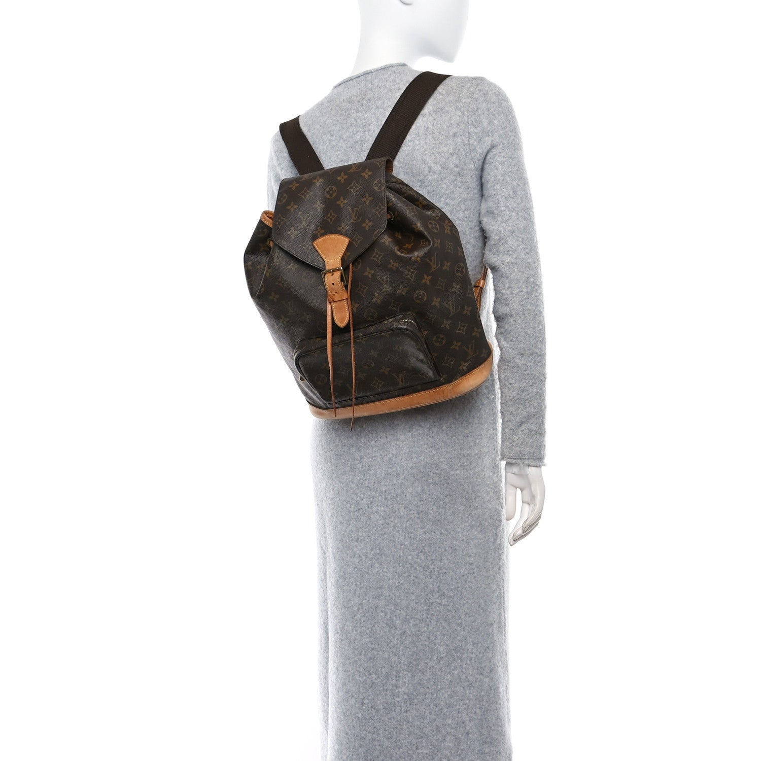 Louis Vuitton Monogram Montsouris GM Backpack 2 of 12