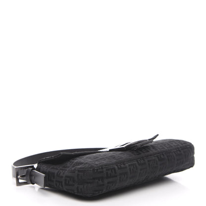 Fendi Zucchino Baguette Black 4 of 11