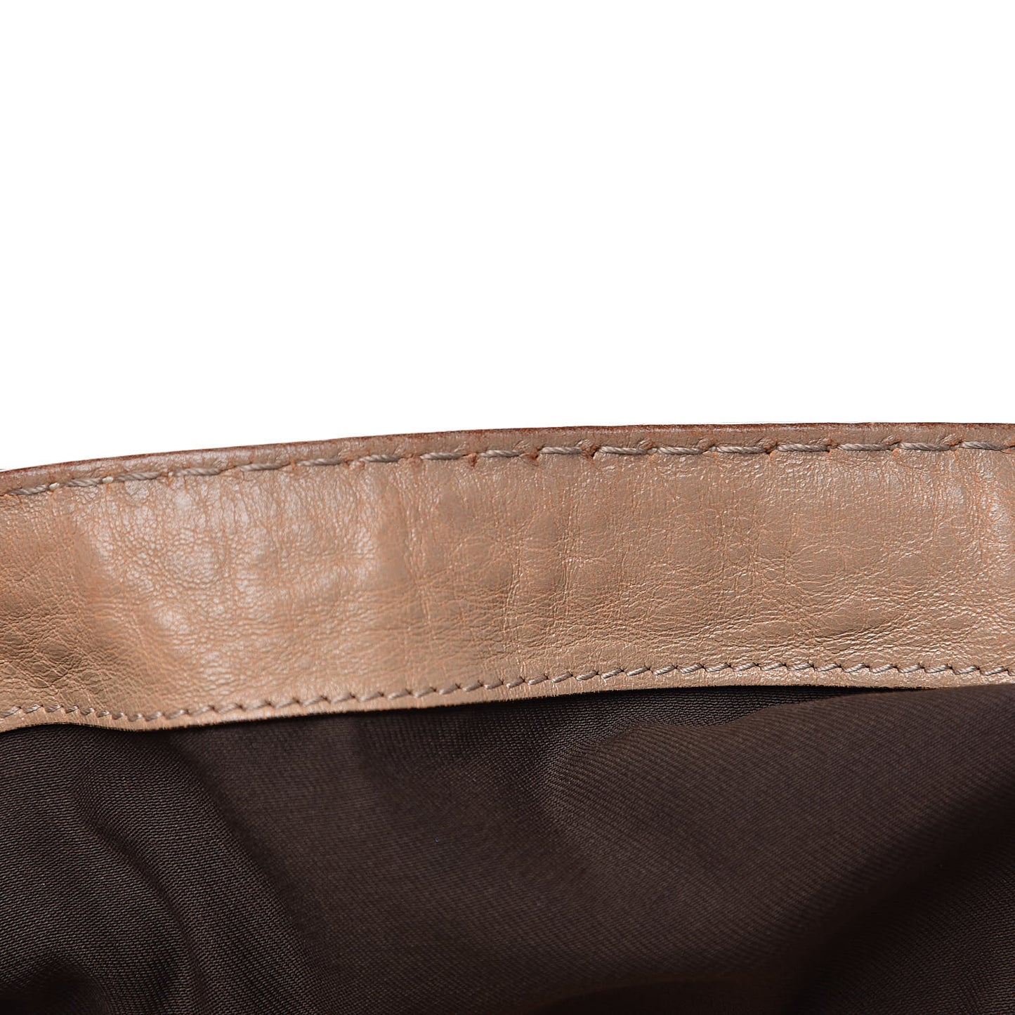 Monogram Large Jockey Hobo Beige