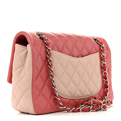 Chanel Lambskin Quilted Tri-Color Medium Valentine Charms Single Flap Pink 3 of 13
