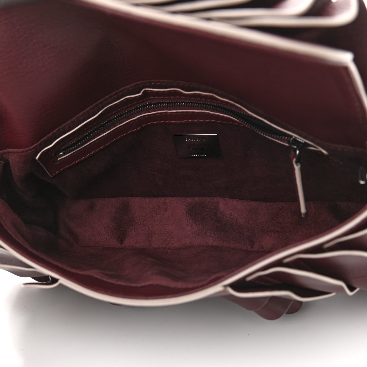 Vitello Seta Multi Waves Baguette Bordeaux
