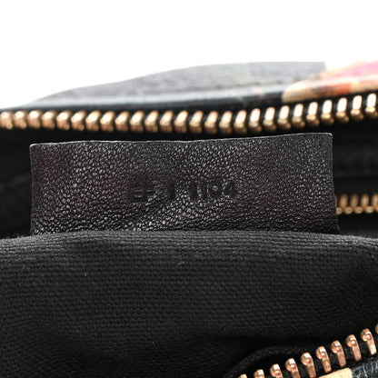 Givenchy Lambskin Magnolia and Moth Print Mini Pandora Black 8 of 16