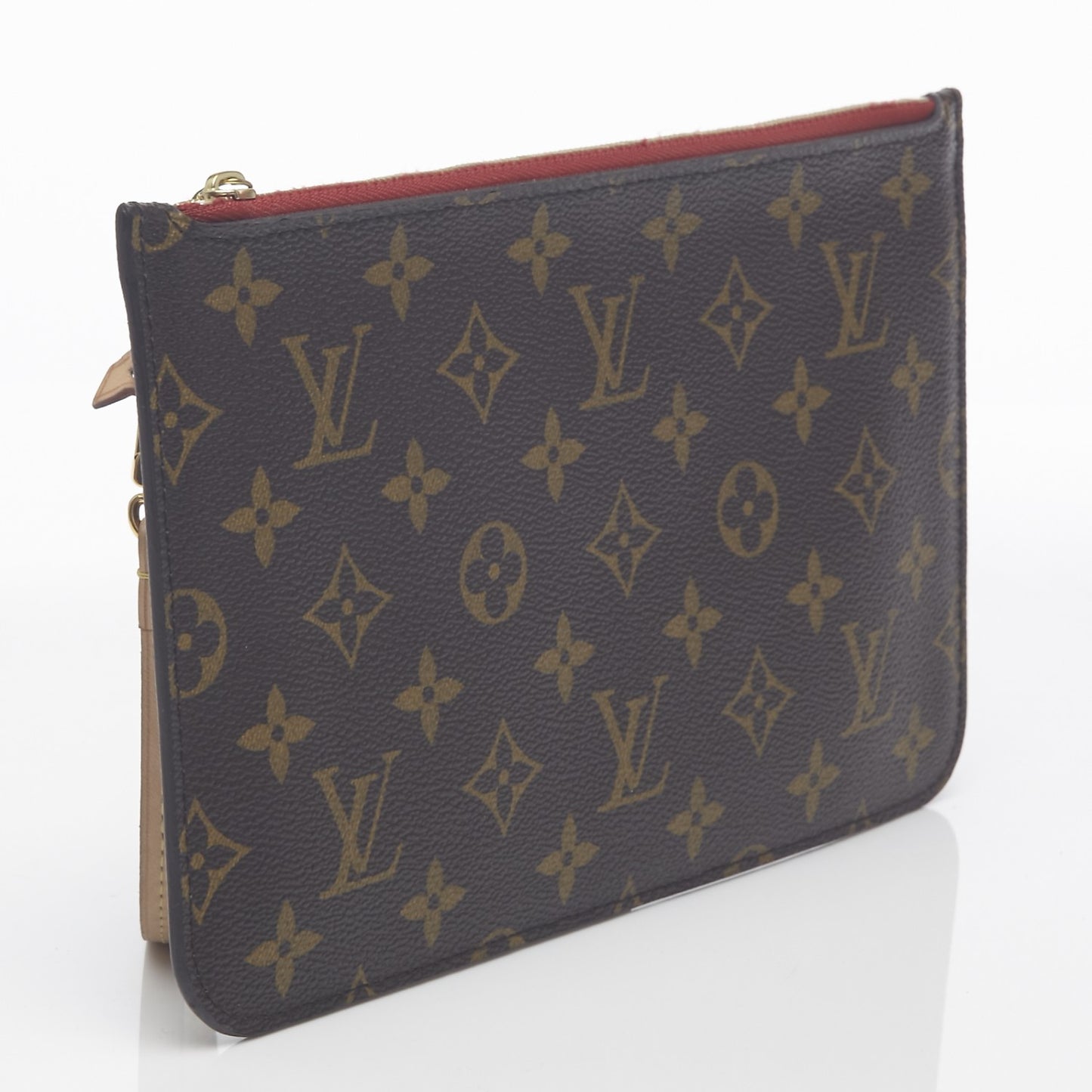 Monogram Neverfull MM GM Pochette Cherry