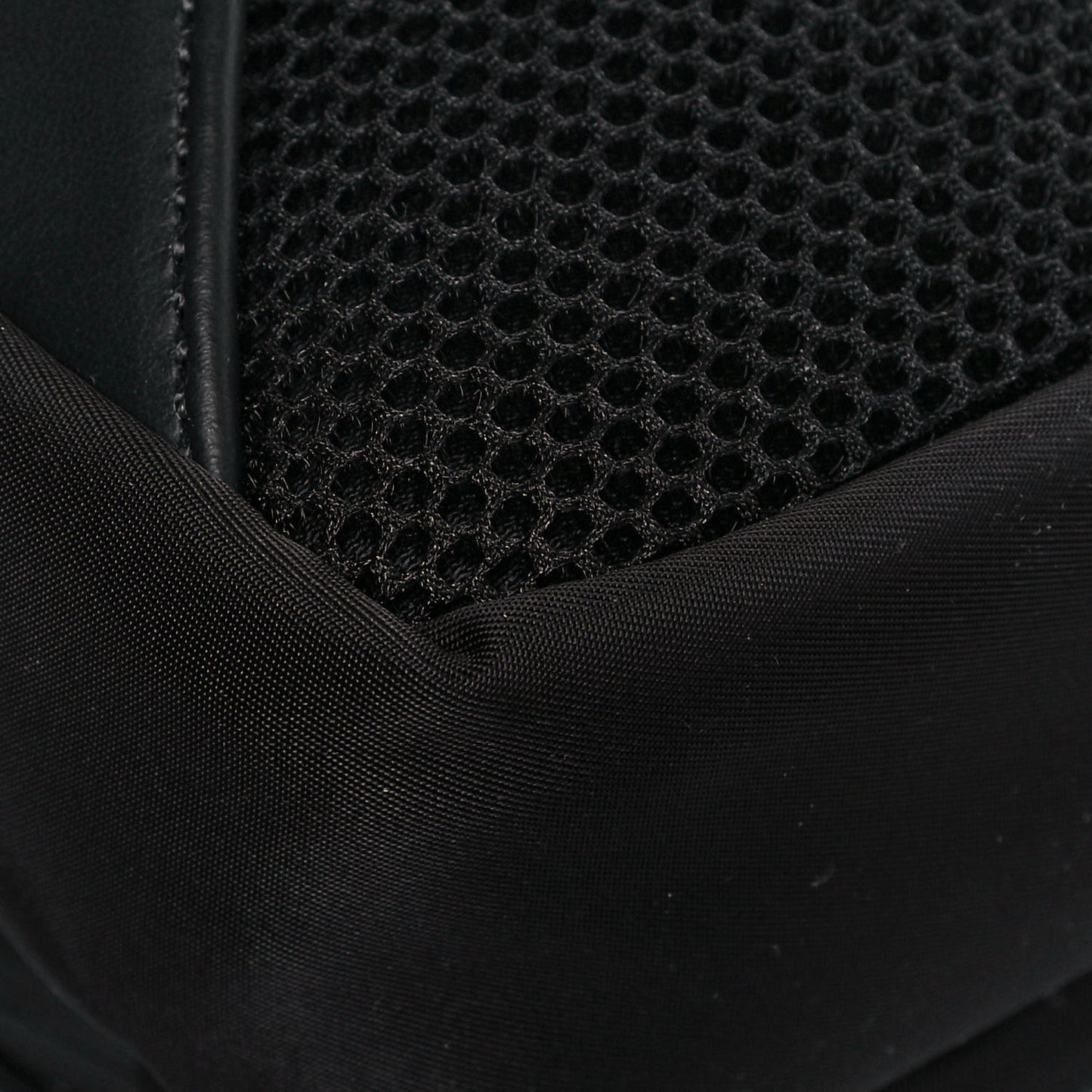 Neoprene Mesh Vitello Grace FF Panelled Backpack Black Red