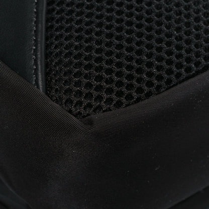 Fendi Neoprene Mesh Vitello Grace FF Panelled Backpack Black Red 9 of 11