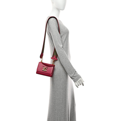 Louis Vuitton Epi Twist Shoulder Bag Mini Agathe Rose Pink 2 of 11