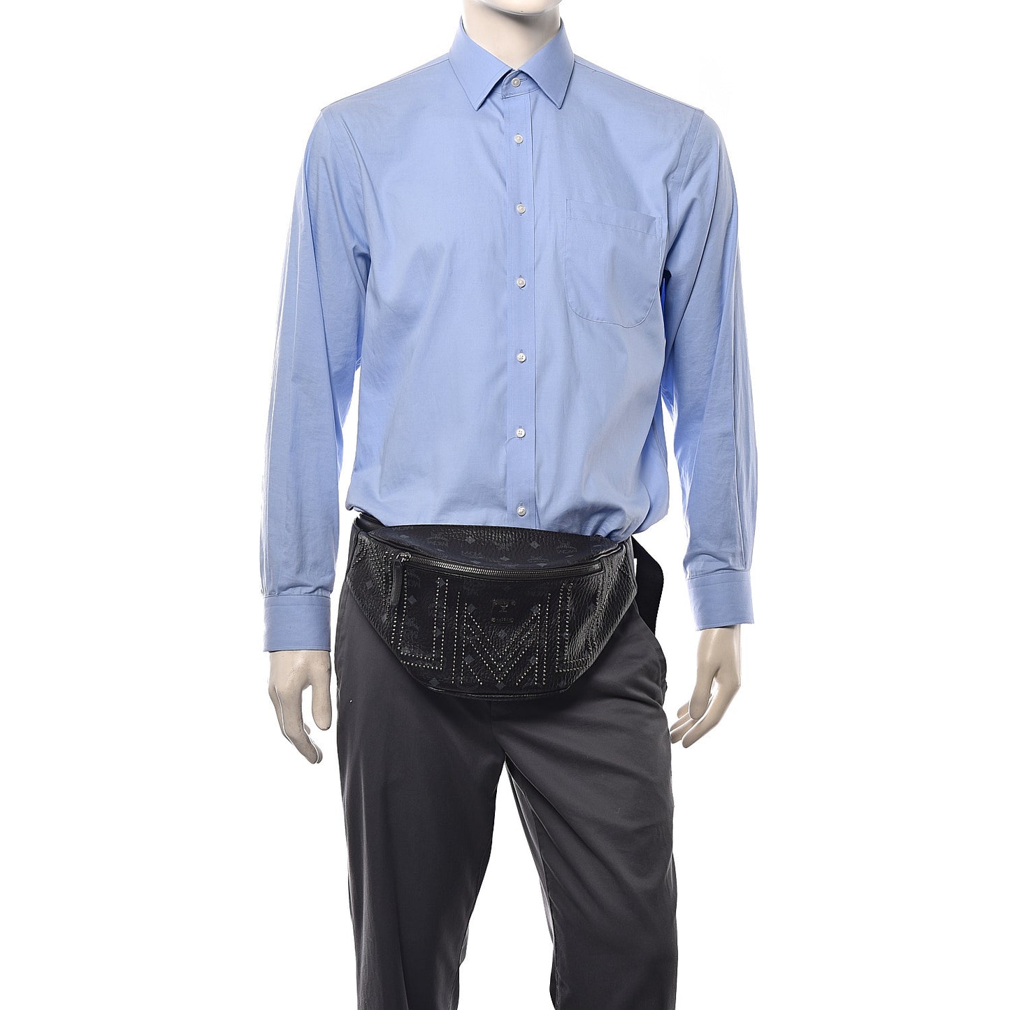 Visetos Studded Belt Bag Black