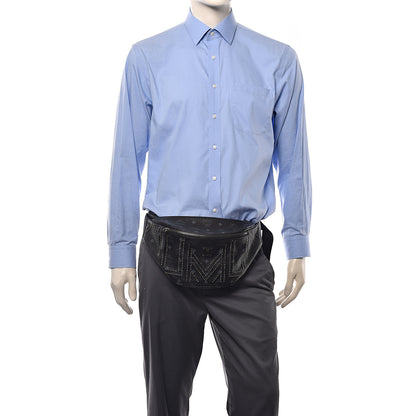 MCM Visetos Studded Belt Bag Black 2 of 9