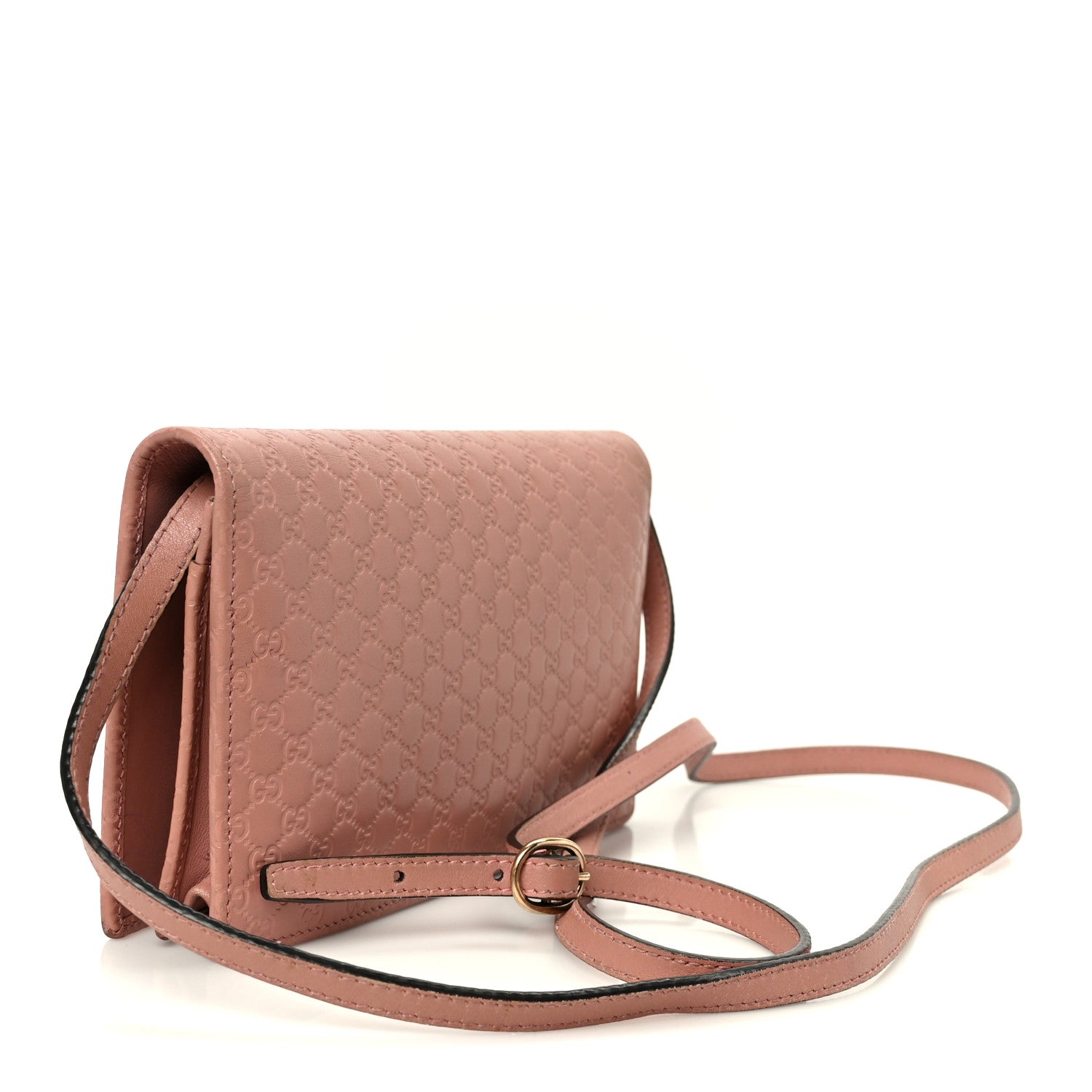 Gucci Microguccissima Crossbody Wallet Brown 3 of 10