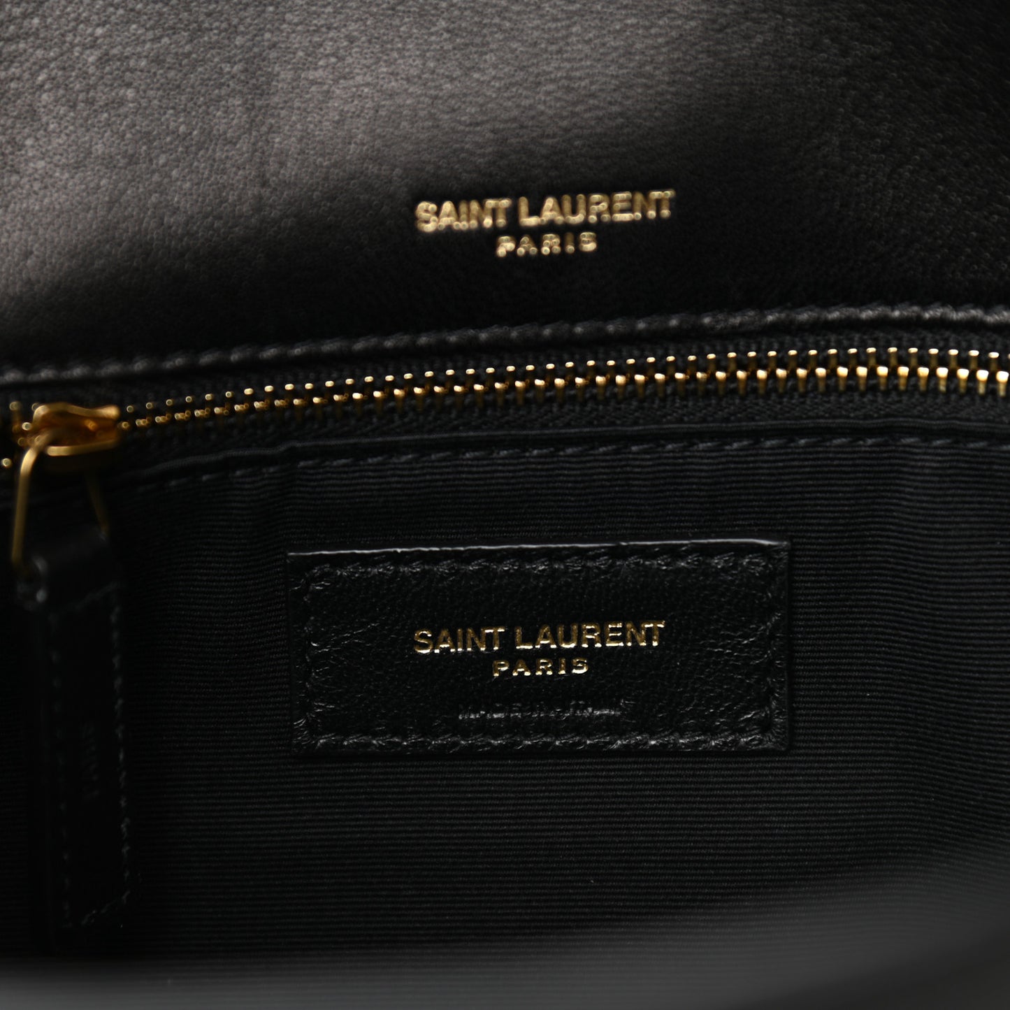 Lambskin Matelasse Monogram Medium Niki Chain Satchel Black
