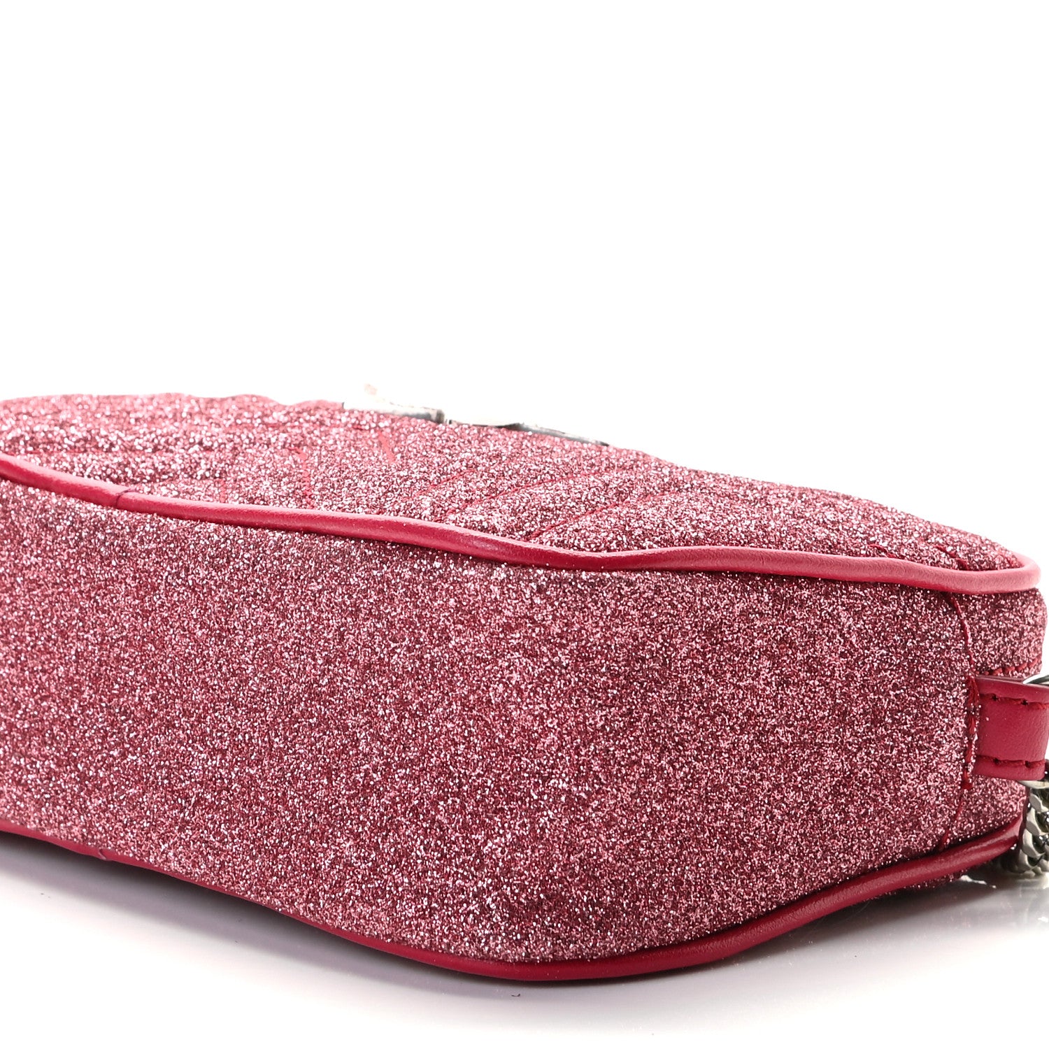 Stella McCartney Glitter Star Patch Shoulder Bag Pink 9 of 9