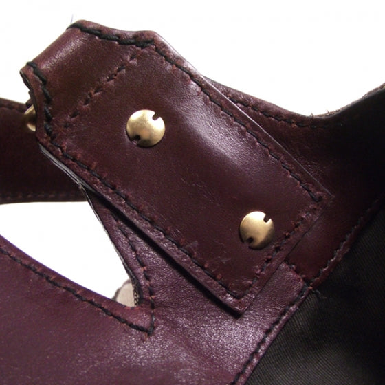 Monogram Horsebit Studded Flap Bag