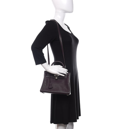 Hermes Togo Kelly Retourne 25 Raisin 2 of 18