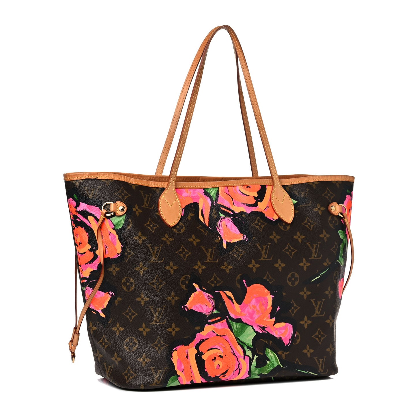 Monogram Roses Neverfull MM