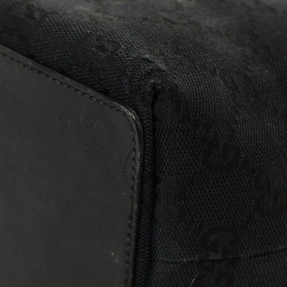 Gucci Monogram Small Bucket Tote Black 14 of 22