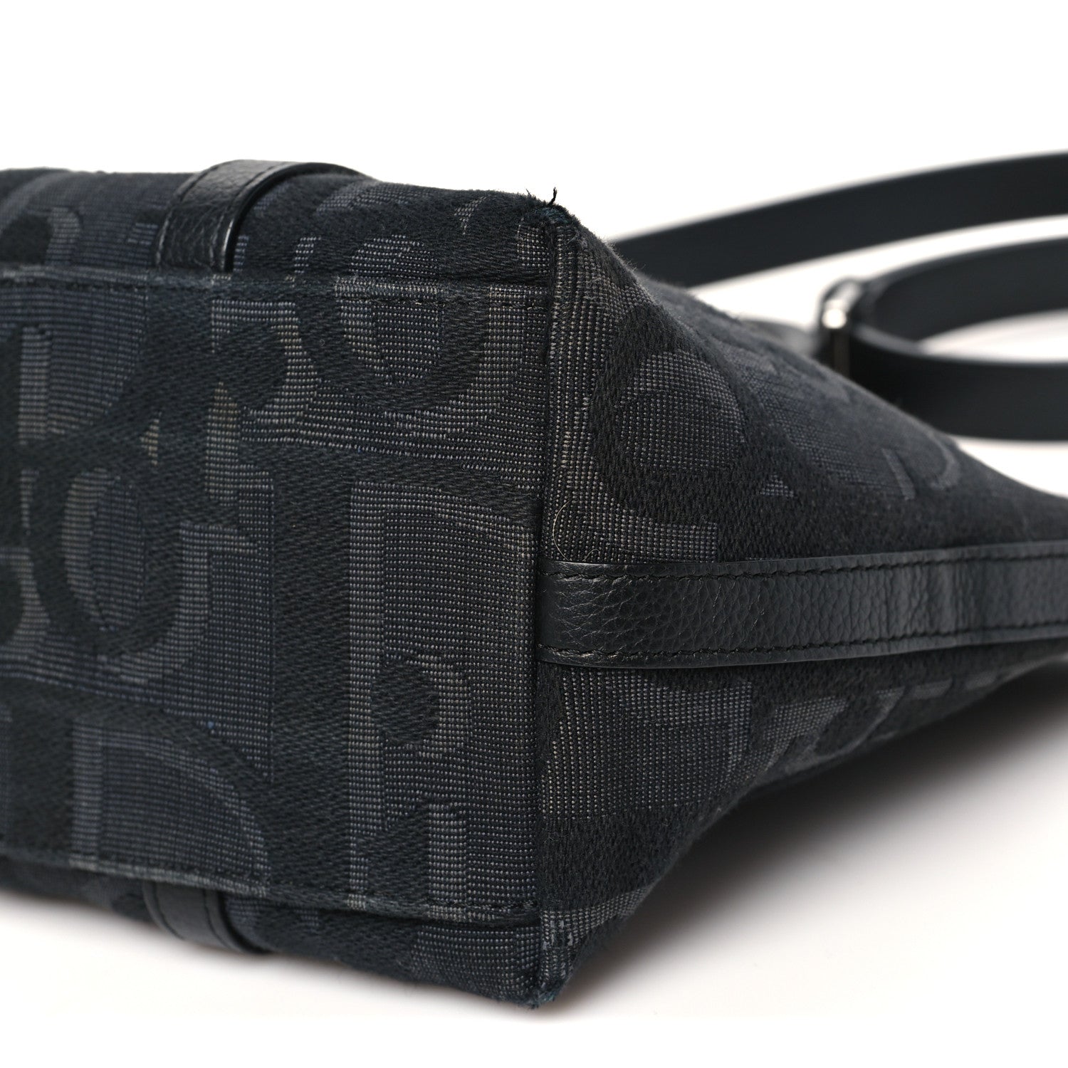 クリスチャンディオール 35 22 サテン レオパード スリングバック ブラック Christian Dior Maxi Oblique Jacquard Weekender 25 Black 1861152