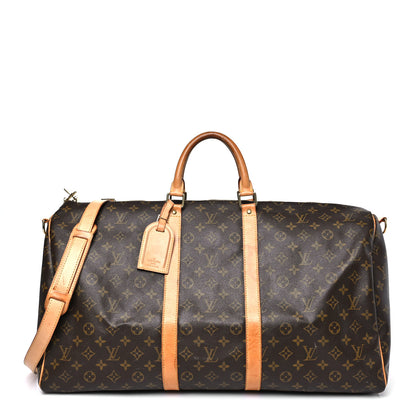 Louis Vuitton Monogram Keepall Bandouliere 55 1 of 13