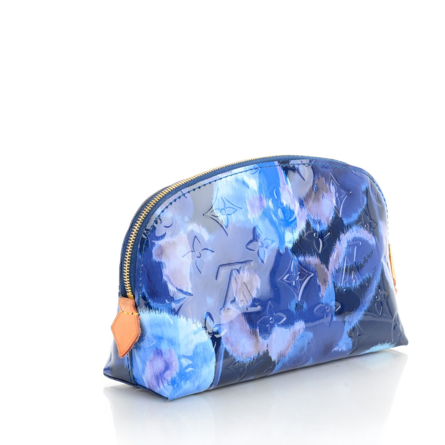 Louis Vuitton Vernis Ikat Cosmetic Pouch Grand Blue 3 of 7