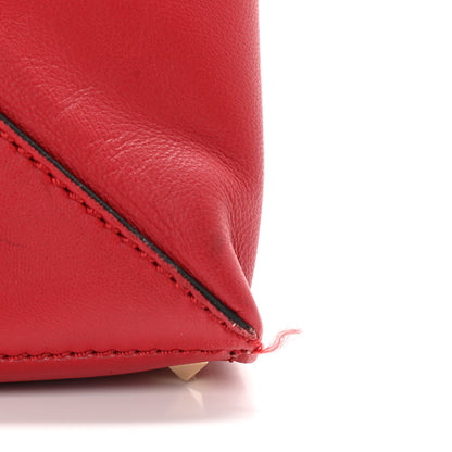 Valentino Garavani Nappa Medium Rockstud Soft Tote Red 12 of 15