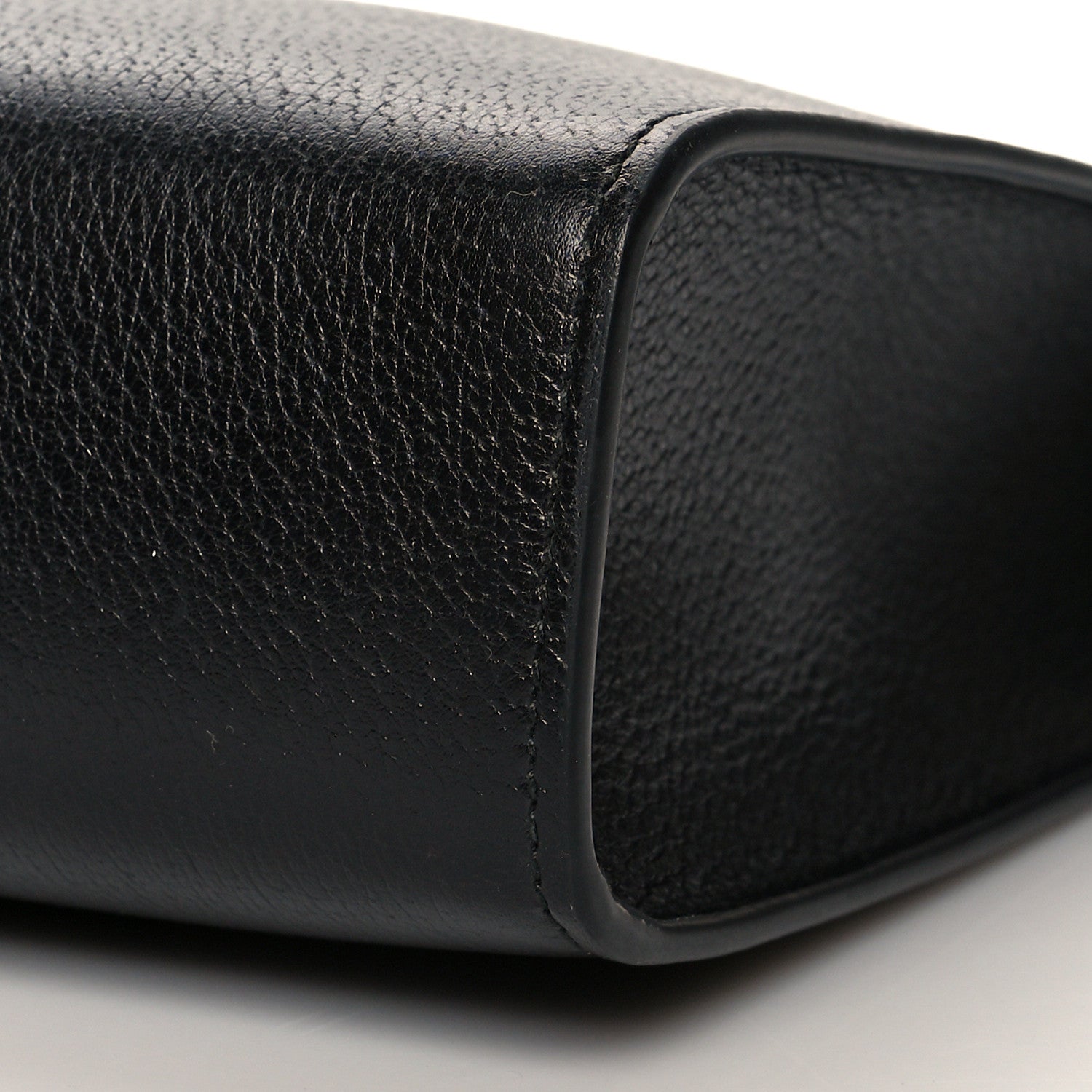 Gucci Textured Dollar Calfskin Nylon Gucci Stripe New Web Cosmetic Case Black Ecru Verde Rosso 10 of 11
