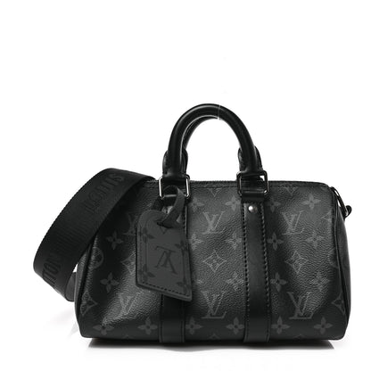 Louis Vuitton Reverse Monogram Eclipse Keepall Bandouliere 25 1 of 8